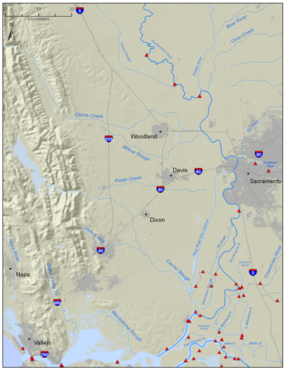 Lower Sacramento Map